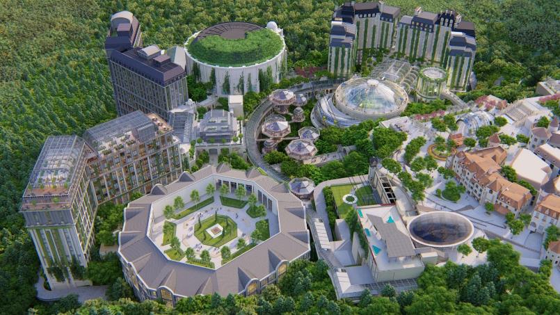 Sun Group nâng tầm Bà Nà bằng siêu đô thị nghỉ dưỡng, vui chơi giải trí dưới chân núi trị giá 52.000 tỷ đồng- Ảnh 4. Sun Group nâng tầm Bà Nà bằng siêu đô thị nghỉ dưỡng, vui chơi giải trí dưới chân núi trị giá 52.000 tỷ đồng- Ảnh 4.