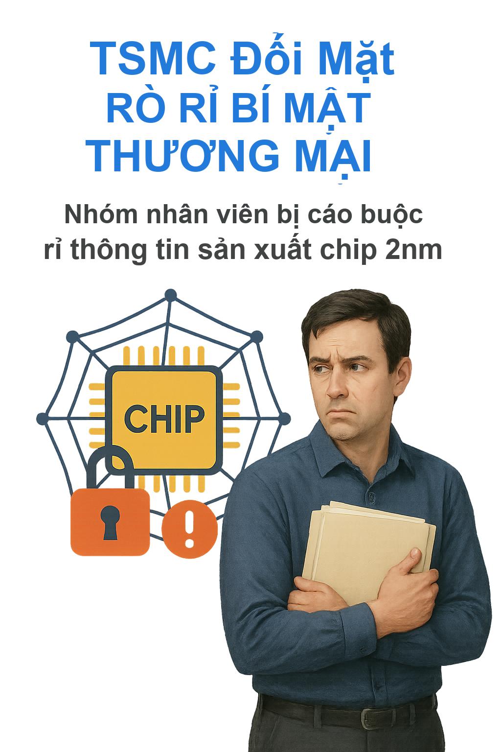 Nhóm nhân viên TSMC ăn cắp bí mật sản xuất chip 2nm cho đối thủ tại Nhật Bản- Ảnh 1. Nhóm nhân viên TSMC ăn cắp bí mật sản xuất chip 2nm cho đối thủ tại Nhật Bản- Ảnh 1.