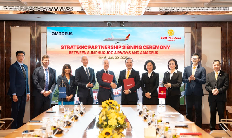 Sun PhuQuoc Airways hợp tác chiến lược với Amadeus triển khai hệ sinh thái công nghệ hàng không 5 sao- Ảnh 1.