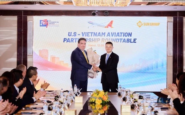 Sun Group kết nối hệ sinh thái hàng không với các tập đoàn hàng đầu của Mỹ - Ảnh 1. Sun Group kết nối hệ sinh thái hàng không với các tập đoàn hàng đầu của Mỹ - Ảnh 1.