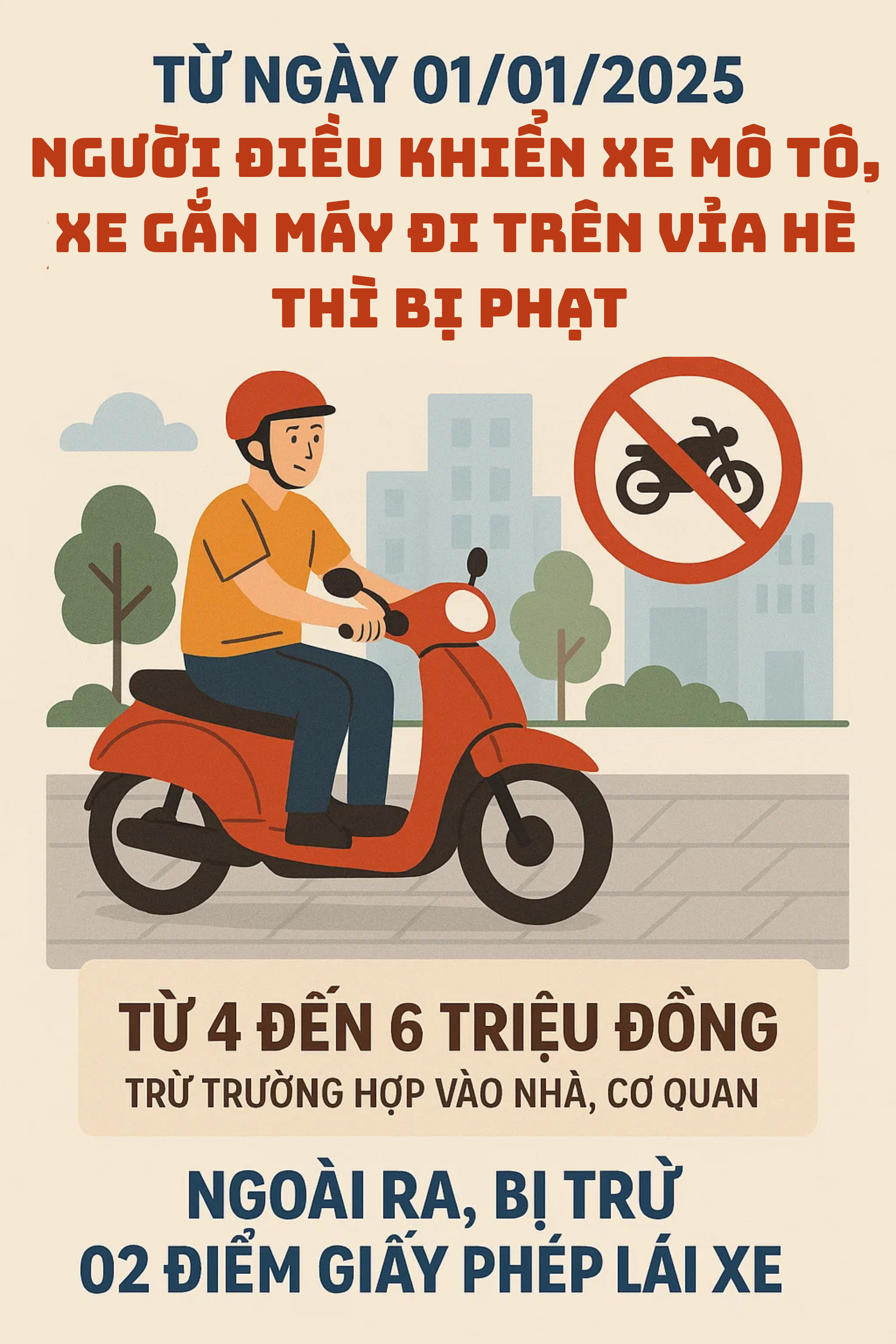 CSGT tăng cường xử phạt lỗi giao thông mà nhiều người đi xe máy mắc phải: 14 triệu người dân chú ý!- Ảnh 1.