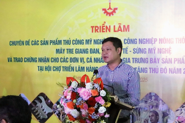 Hà Nội: Tôn vinh sáng tạo, xúc tiến thương mại qua Triển lãm Chuyên đề các sản phẩm thủ công mỹ nghệ- Ảnh 1. Hà Nội: Tôn vinh sáng tạo, xúc tiến thương mại qua Triển lãm Chuyên đề các sản phẩm thủ công mỹ nghệ- Ảnh 1.
