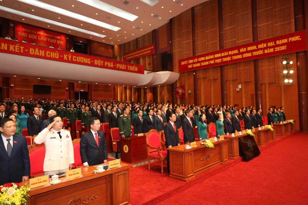 Đại hội đại biểu Đảng bộ tỉnh Quảng Ninh lần thứ XVI: Đại hội của hành động, niềm tin và khí thế mới- Ảnh 1.