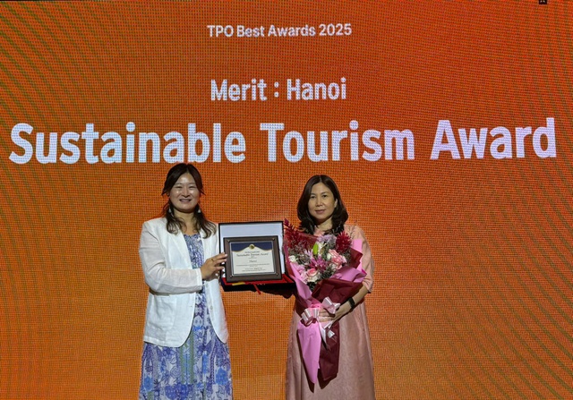 Hà Nội được vinh danh với giải thưởng “Du lịch bền vững” tại TPO Best Awards 2025- Ảnh 1.