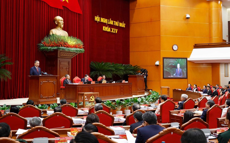 Thông cáo báo chí phiên bế mạc Đại hội đại biểu toàn quốc lần thứ XIV của Đảng- Ảnh 4.