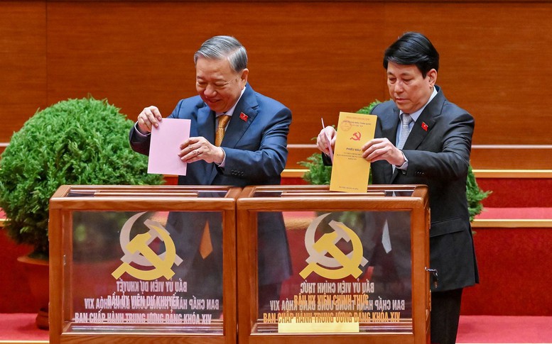 Danh sách Bộ Chính trị Ban Chấp hành Trung ương khóa XIV- Ảnh 1.