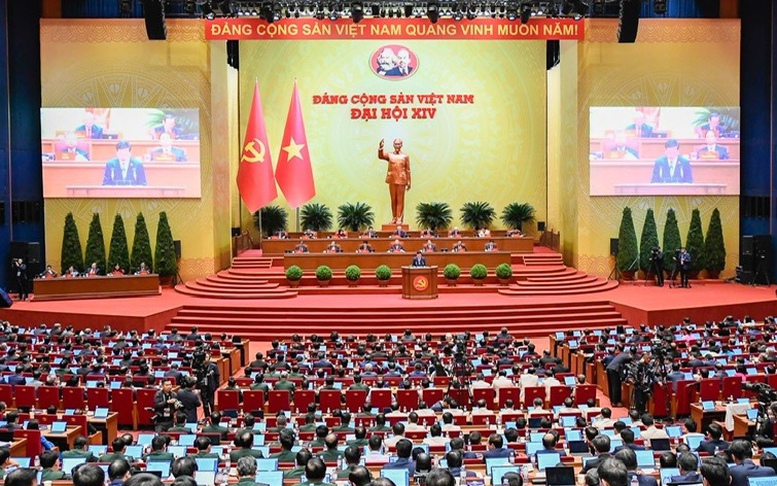 Thông cáo báo chí phiên bế mạc Đại hội đại biểu toàn quốc lần thứ XIV của Đảng- Ảnh 12.