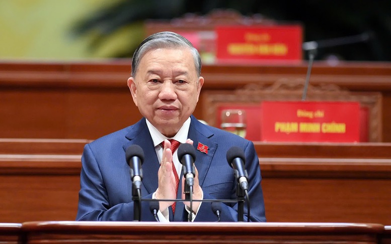 Diễn văn của Tổng Bí thư Tô Lâm tại phiên bế mạc Đại hội đại biểu toàn quốc lần thứ XIV của Đảng Cộng sản Việt Nam- Ảnh 4.