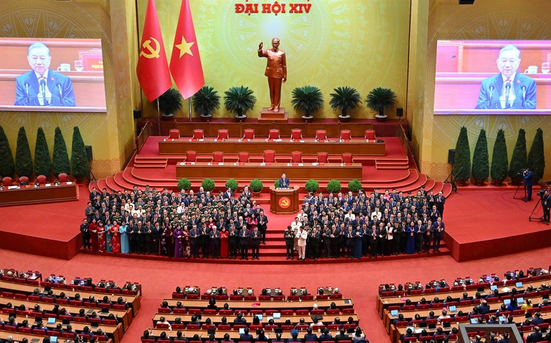 Diễn văn của Tổng Bí thư Tô Lâm tại phiên bế mạc Đại hội đại biểu toàn quốc lần thứ XIV của Đảng Cộng sản Việt Nam- Ảnh 3.