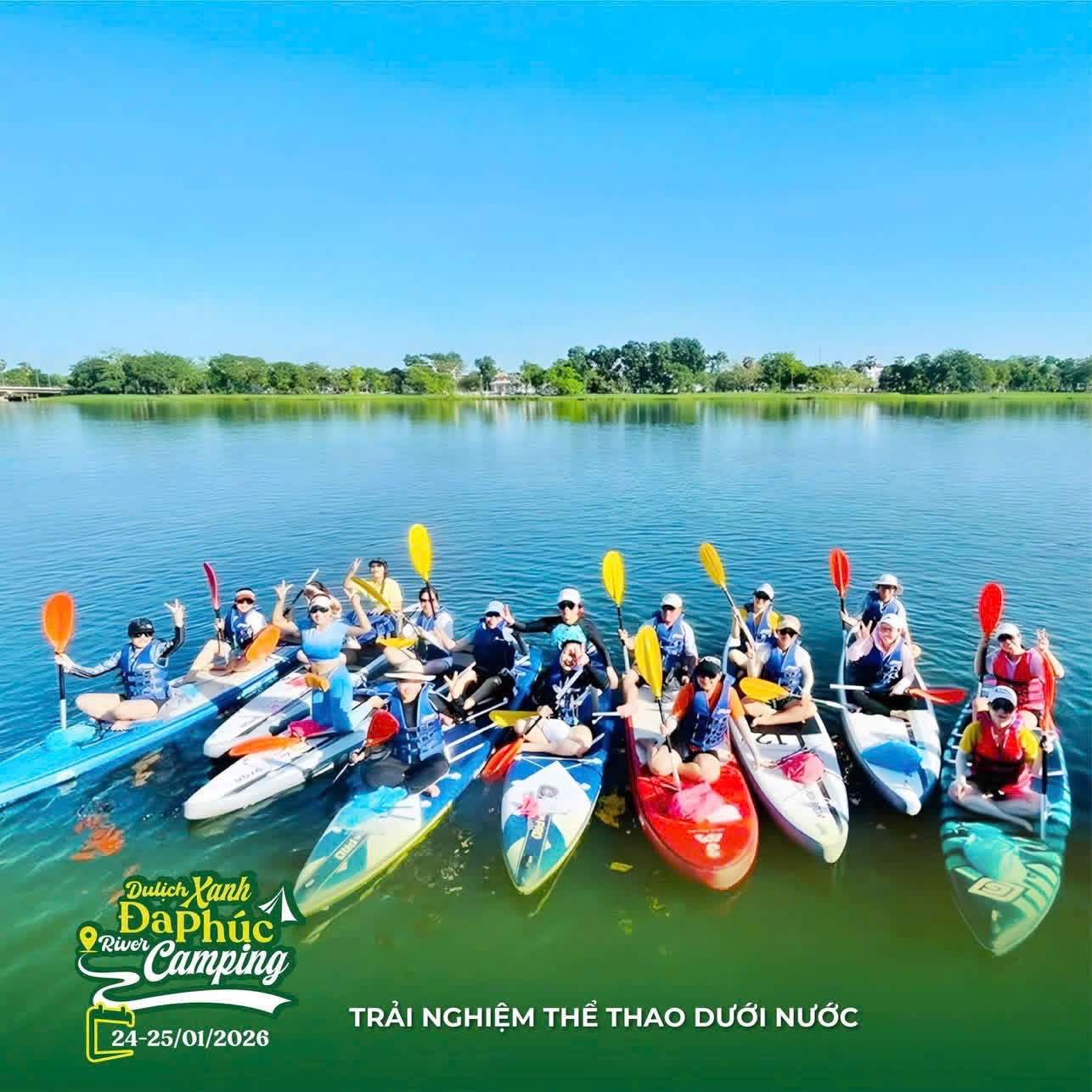 Đa Phúc ra mắt mô hình du lịch xanh “River Camping”- Ảnh 6. Đa Phúc ra mắt mô hình du lịch xanh “River Camping”- Ảnh 6.