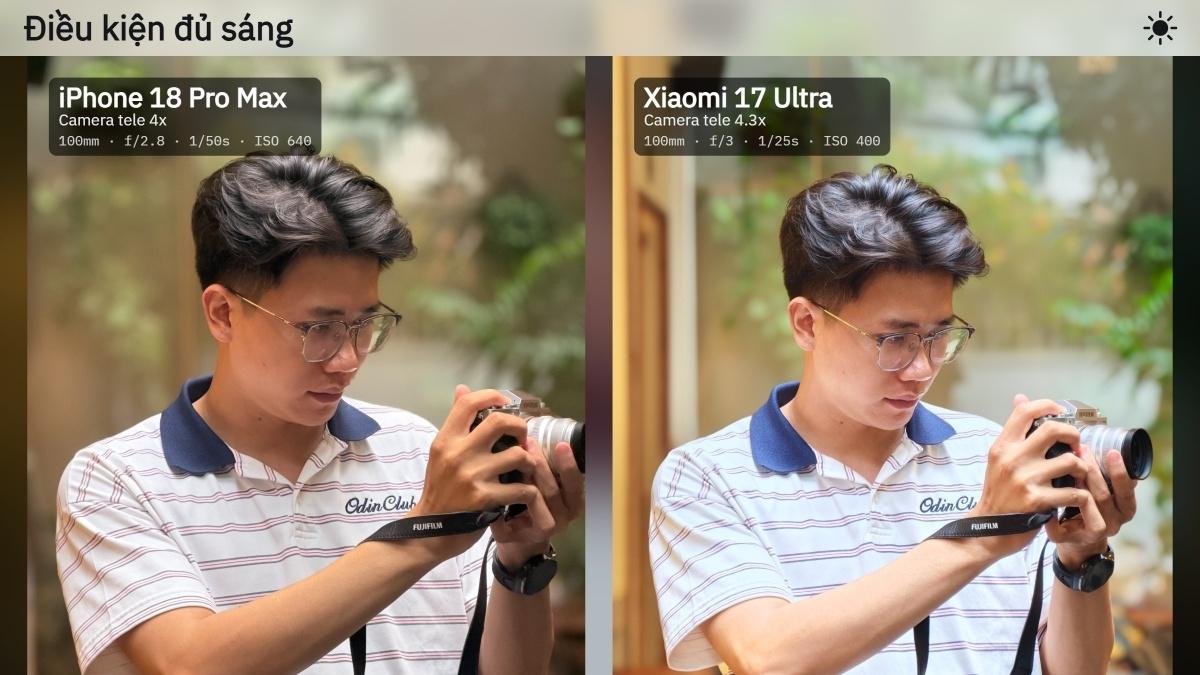 Camera iPhone 18 Pro Max và Xiaomi 17 Ultra: Lựa chọn nào tốt hơn? - Ảnh 4.