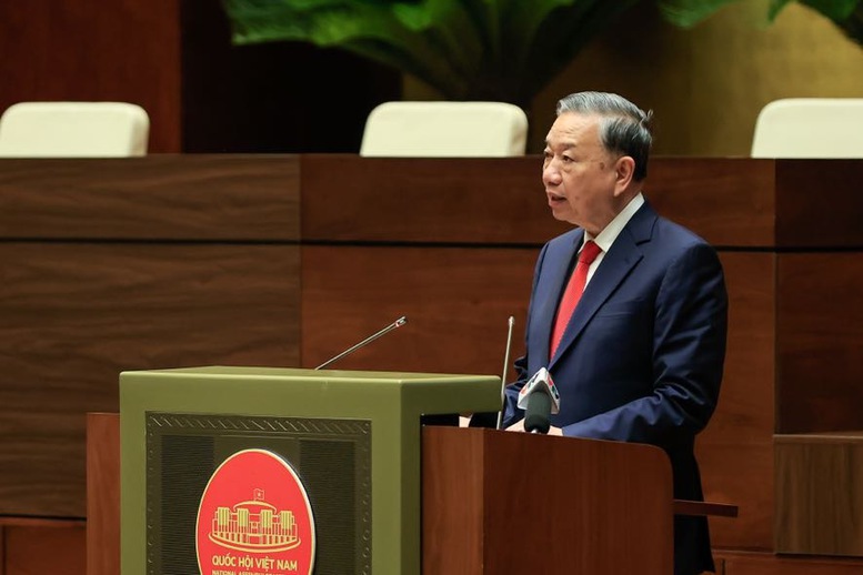 Toàn văn Phát biểu chỉ đạo của Tổng Bí thư Tô Lâm tại Hội nghị toàn quốc nghiên cứu, học tập, quán triệt và triển khai thực hiện Nghị quyết Đại hội XIV của Đảng- Ảnh 4.