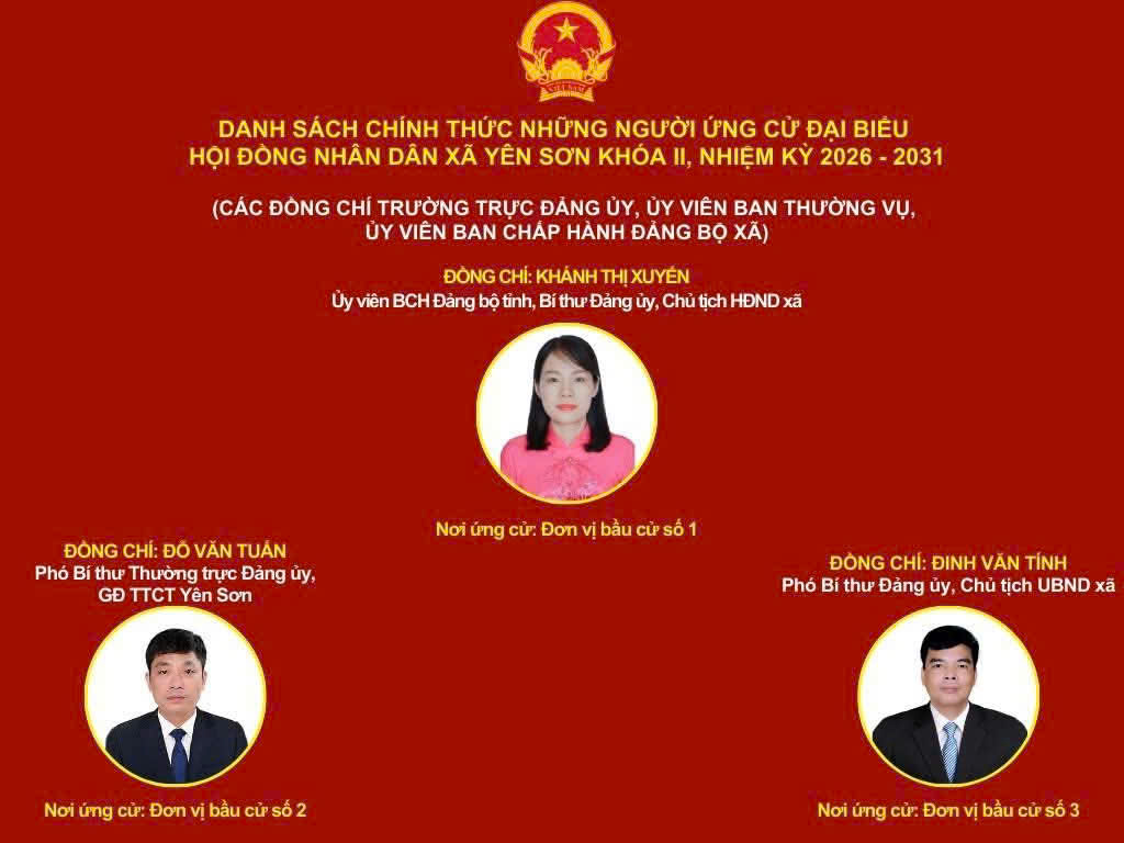 Xã Yên Sơn: Công tác chuẩn bị cho Ngày bầu cử 15/3 cơ bản hoàn tất- Ảnh 7.