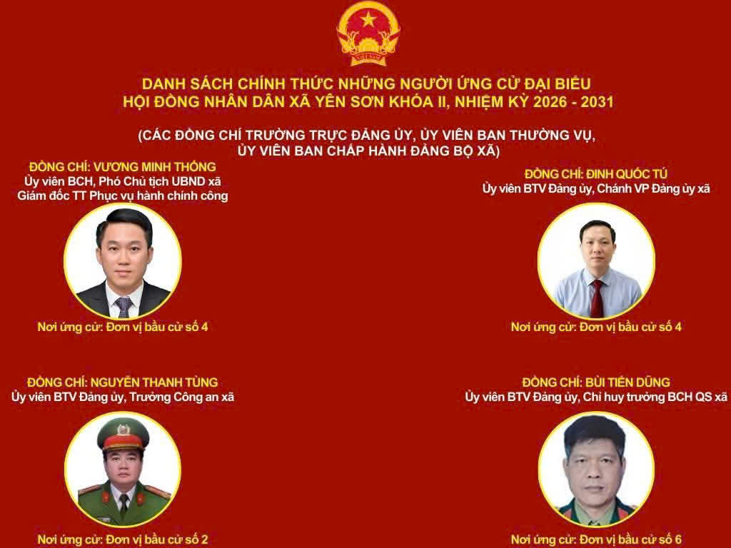 Xã Yên Sơn: Công tác chuẩn bị cho Ngày bầu cử 15/3 cơ bản hoàn tất- Ảnh 6.