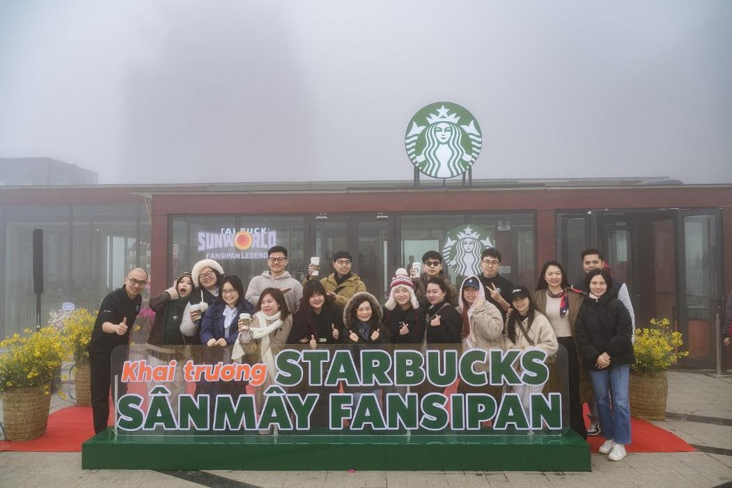 Fansipan chính thức có cửa hàng Starbucks cao nhất châu Á- Ảnh 8. Fansipan chính thức có cửa hàng Starbucks cao nhất châu Á- Ảnh 8.