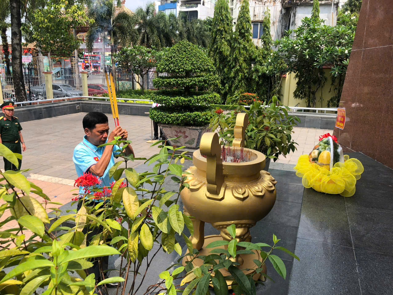 Hội trại tòng quân 2026: Khi Tổ quốc gọi, tuổi trẻ phường Hòa Bình sẵn sàng lên đường- Ảnh 2. Hội trại tòng quân 2026: Khi Tổ quốc gọi, tuổi trẻ phường Hòa Bình sẵn sàng lên đường- Ảnh 2.