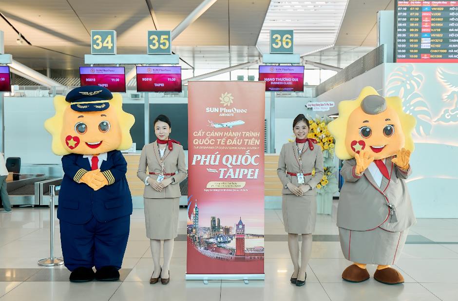 Khách Đài review chuyến bay quốc tế đầu tiên của Sun PhuQuoc Airways- Ảnh 1.