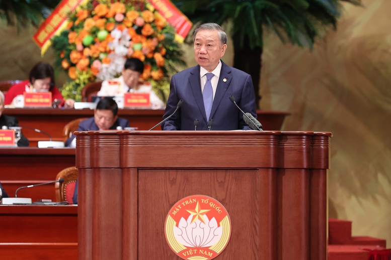Phát biểu chỉ đạo của Tổng Bí thư, Chủ tịch nước Tô Lâm tại Đại hội MTTQ Việt Nam lần thứ XI- Ảnh 1.