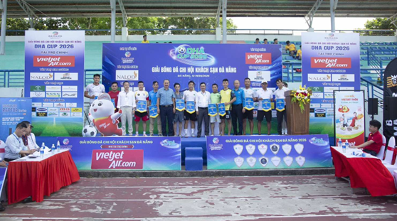 Khai mạc Giải Bóng đá Thường niên Chi hội Khách sạn Đà Nẵng – DHA Cup 2026- Ảnh 3.