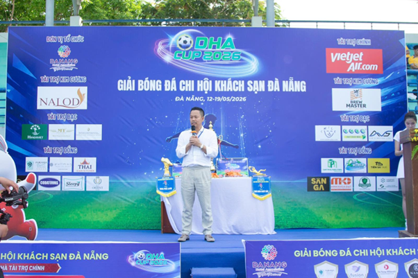 Khai mạc Giải Bóng đá Thường niên Chi hội Khách sạn Đà Nẵng – DHA Cup 2026- Ảnh 2.