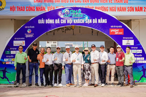 Khai mạc Giải Bóng đá Thường niên Chi hội Khách sạn Đà Nẵng – DHA Cup 2026- Ảnh 1.