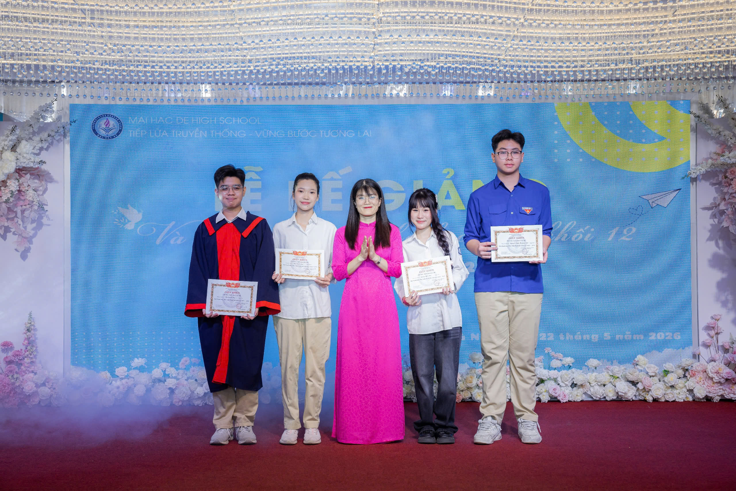 Lễ tổng kết năm học 2025–2026 Trường THPT Mai Hắc Đế: Khép lại một hành trình – Mở ra những ước mơ mới- Ảnh 5.