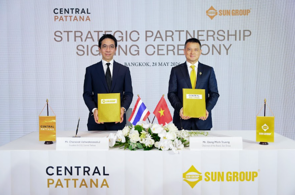 Sun Group và Central Pattana ký kết hợp tác chiến lược phát triển các trung tâm thương mại và phức hợp cao cấp tại Đà Nẵng, TP.HCM và Phú Quốc- Ảnh 2.
