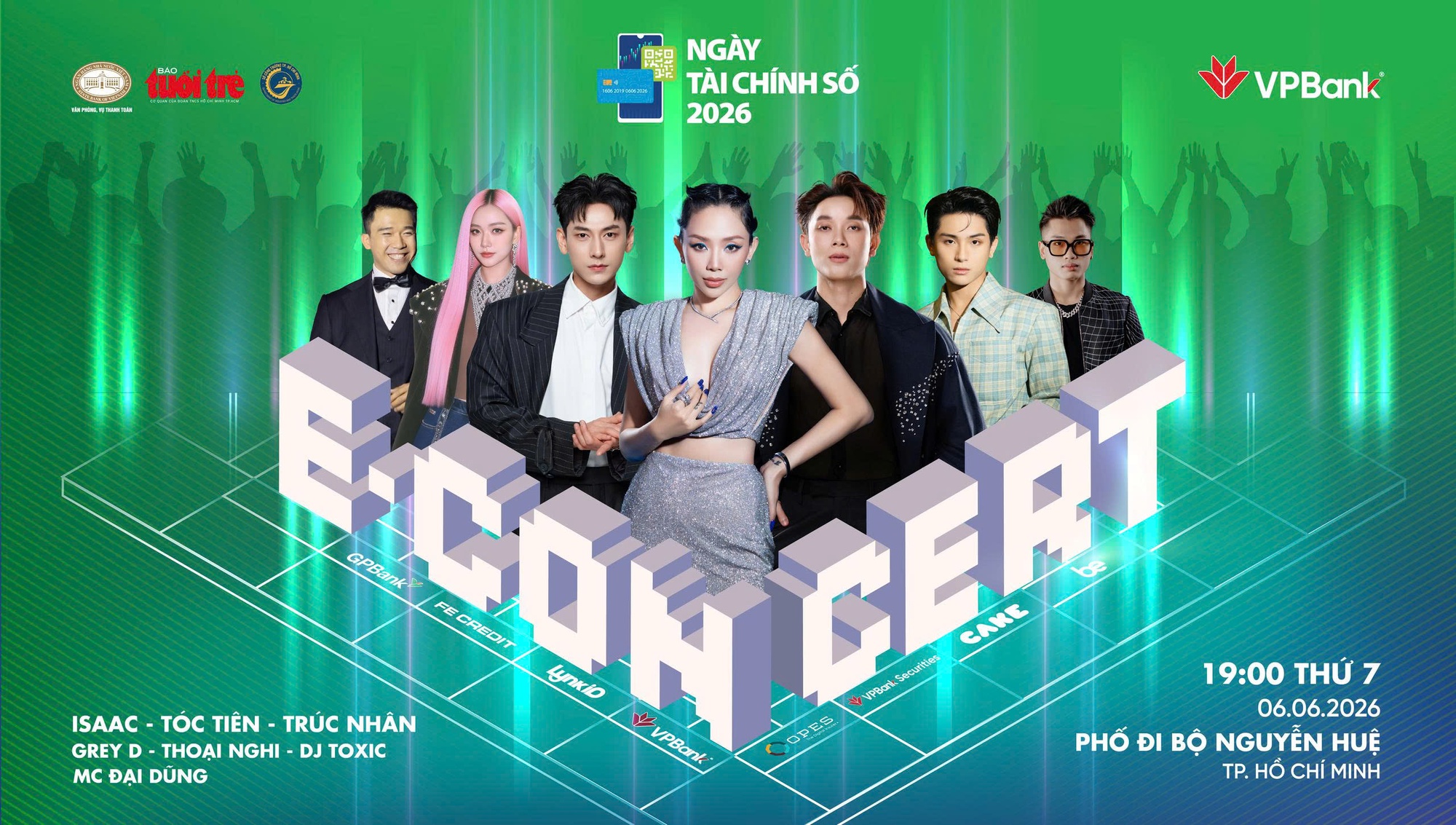 Bật mí dàn ca sĩ “triệu view” đổ bộ E-Concert tại Ngày tài chính số 2026- Ảnh 1.