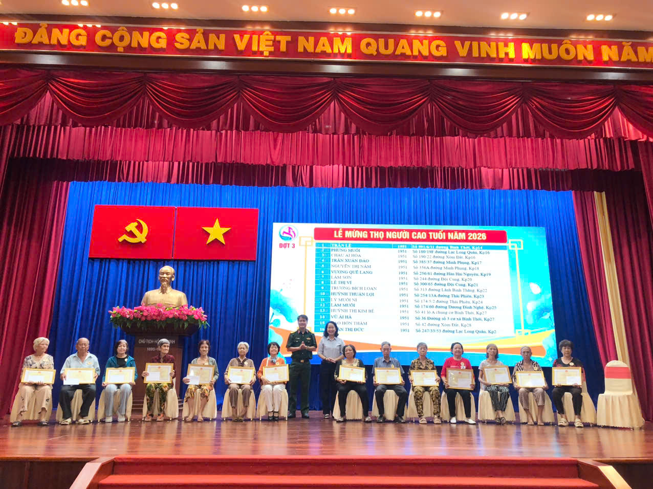 TP.HCM: Lan tỏa đạo lý “kính lão - trọng thọ” tại phường Bình Thới- Ảnh 5.