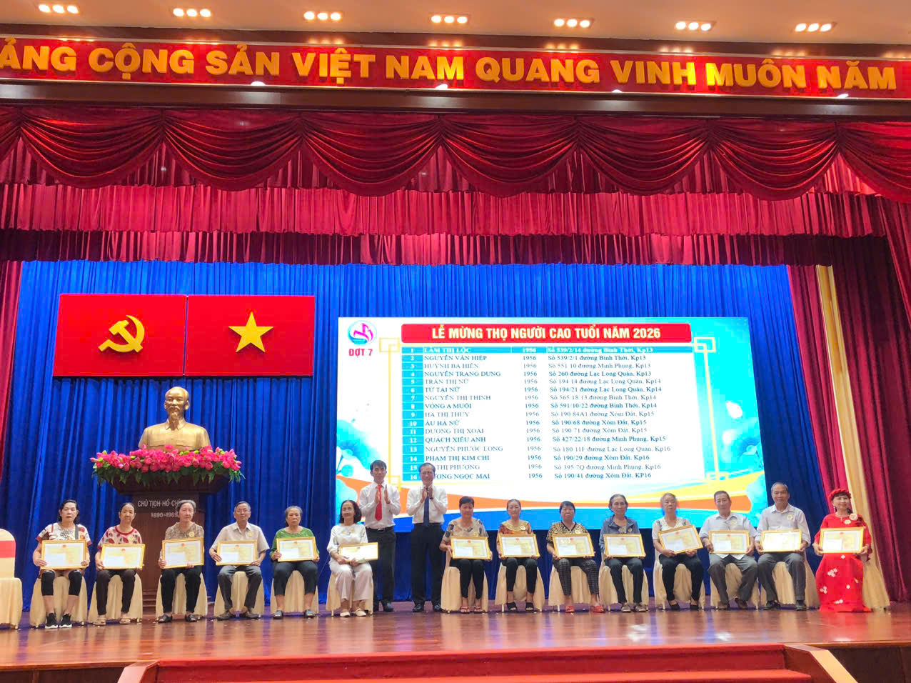 TP.HCM: Lan tỏa đạo lý “kính lão - trọng thọ” tại phường Bình Thới- Ảnh 9.
