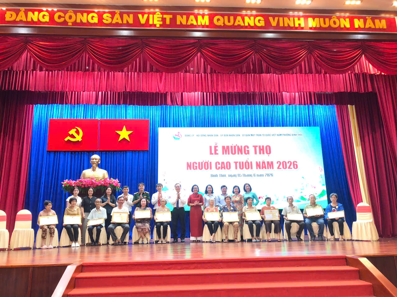 TP.HCM: Lan tỏa đạo lý “kính lão - trọng thọ” tại phường Bình Thới- Ảnh 12.