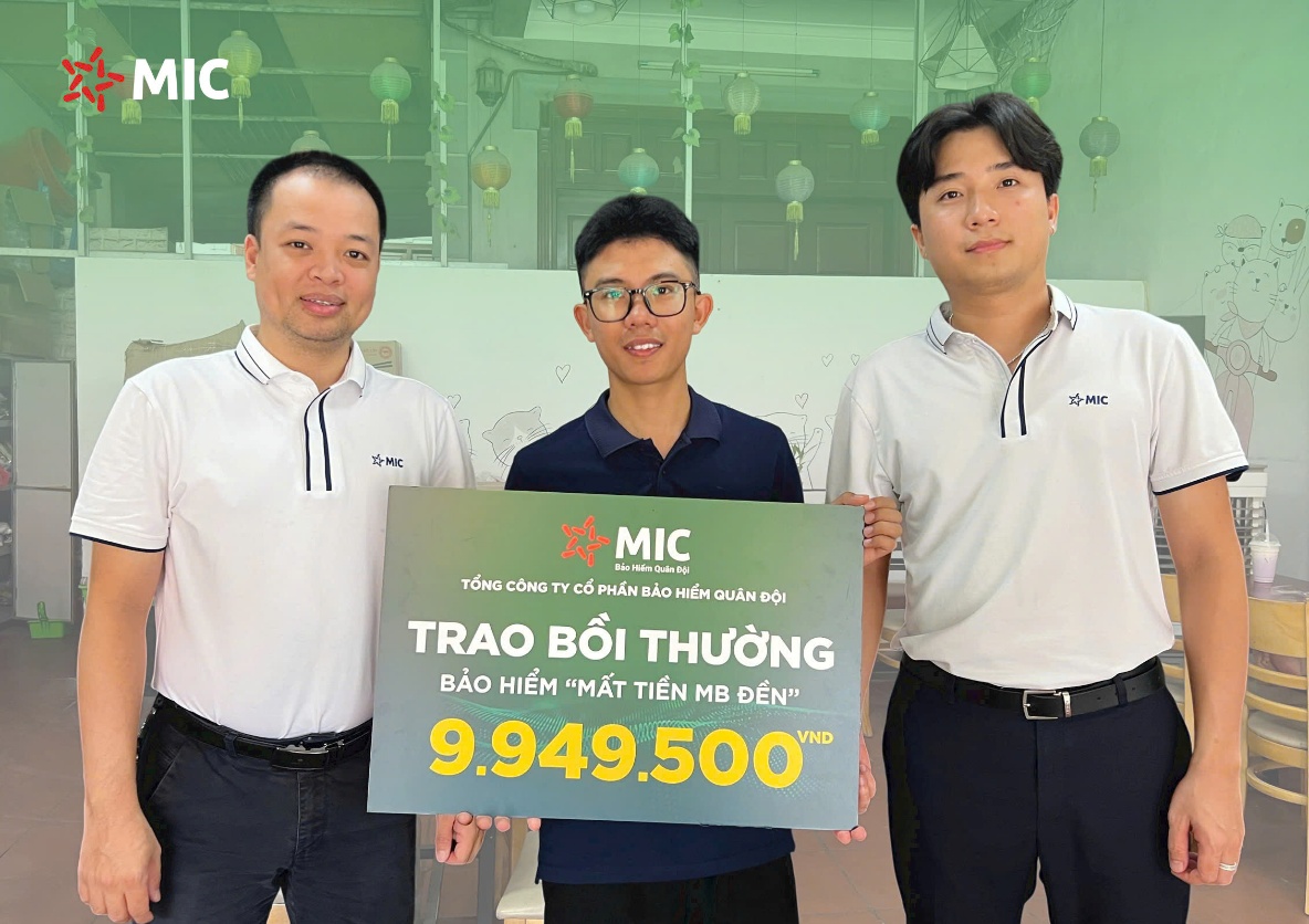 Khách hàng bị lừa chuyển khoản gần 10 triệu đồng, MIC chi trả bồi thường hơn 99% thiệt hại - Ảnh 1.