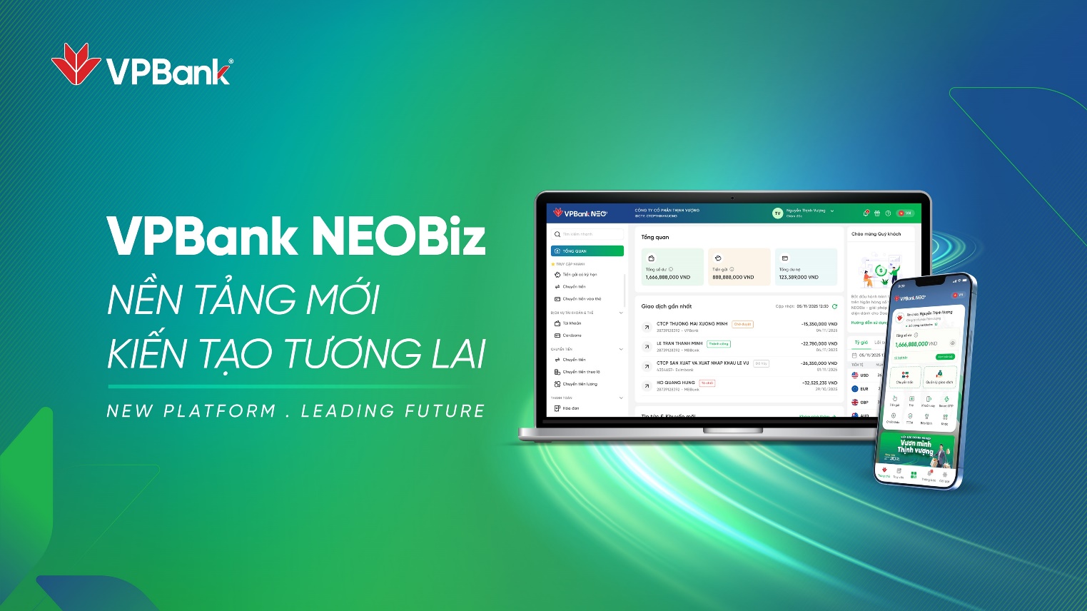 VPBank ra mắt NEOBiz phiên bản mới: Làm chủ nền tảng - nâng tầm trải nghiệm doanh nghiệp- Ảnh 1.