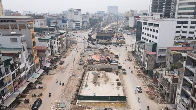 Hà Nội: Tiến độ thi công các dự án đường vành đai- Ảnh 1.