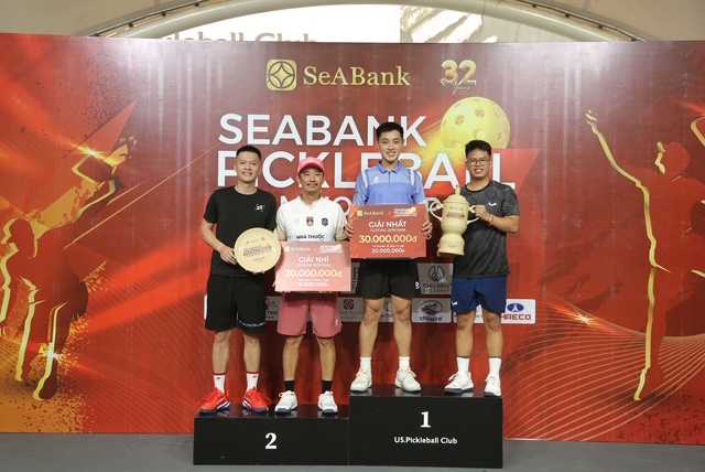 SeABank Pickleball Championship 2026: 416 VĐV tranh tài, gây quỹ từ thiện gần 620 triệu đồng cho giáo dục và môi trường - Ảnh 6.