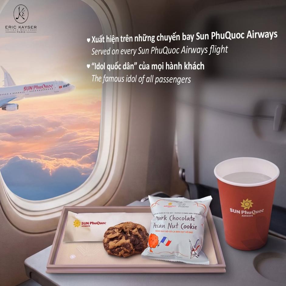 Ăn thử trên máy bay, về nhà đi tìm: Vì sao cookie Eric Kayser gây thương nhớ ở Phú Quốc?- Ảnh 1.