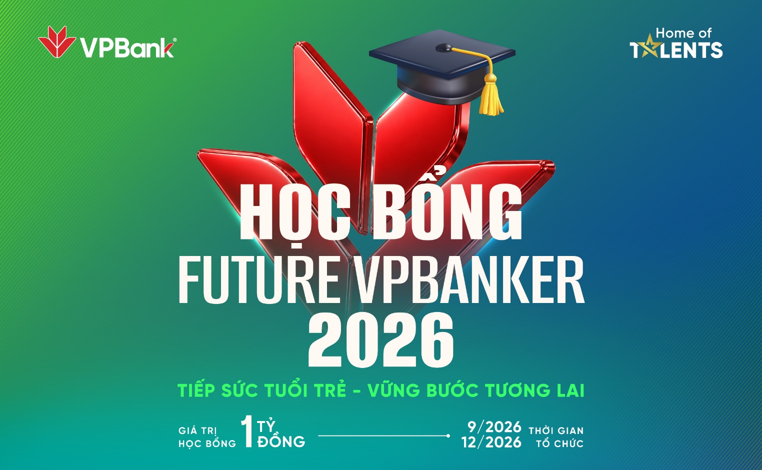VPBank khởi động Học bổng Future VPBanker 2026, tiếp nối hành trình vun đắp tài năng trẻ- Ảnh 1.