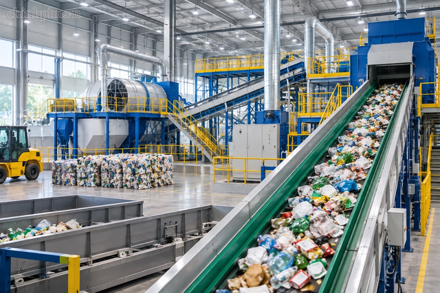 Hà Nội tập trung quản lý chất thải rắn công nghiệp và tái chế phế liệu - Ảnh 1.
