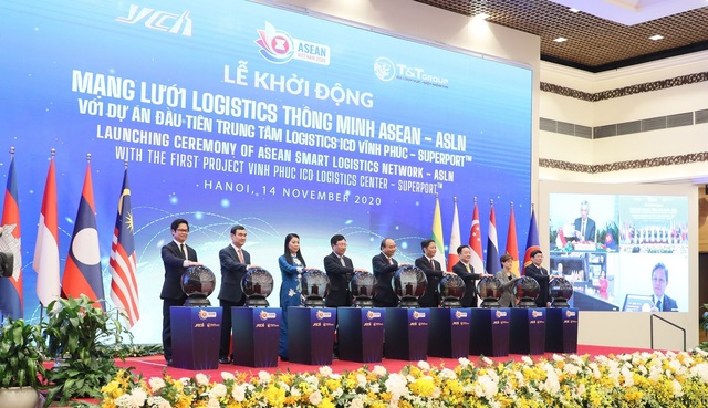 Thủ tướng khởi động mạng lưới Logistics thông minh ASEAN (ASLN) - Ảnh 1.