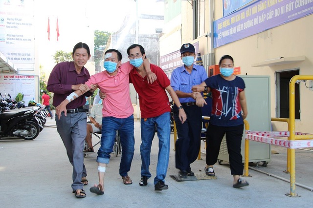 Bệnh viện Mắt - Tai mũi họng - Răng hàm mặt An Giang làm tốt công tác diễn tập PCCC và CNCH - Ảnh 3.