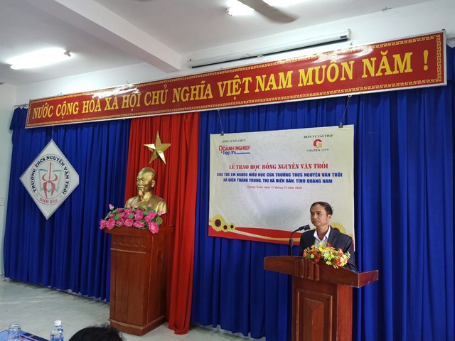 25 học sinh nhận học bổng Nguyễn Văn Trỗi năm thứ 6  - Ảnh 2.