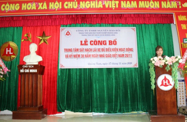 Đại Lộc - Quảng Nam: Trung tâm sát hạch lái xe Hoàng Long chính thức đi vào hoạt động - Ảnh 2.