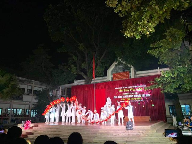 Thái Nguyên Trường PT Vùng cao Việt Bắc- Sôi nổi các hoạt động tri ân ngày Nhà giáo Việt Nam - Ảnh 4.