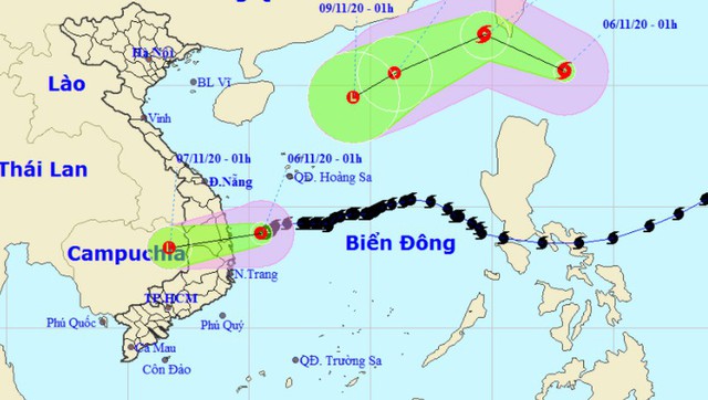 Lại xuất hiện bão mới gần Biển Đông - Ảnh 1.