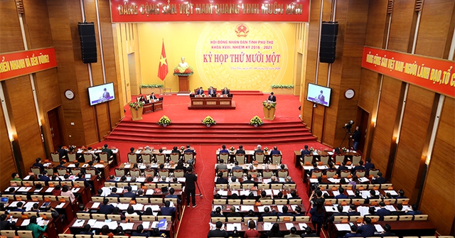 Phú Thọ: Khai mạc kỳ họp lần thứ 11 HĐND tỉnh khóa XVIII - Ảnh 1.