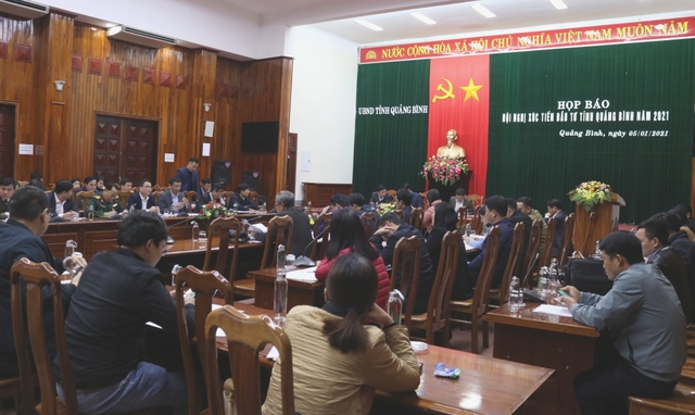 Quảng Bình: Họp báo thông tin Hội nghị Xúc tiến đầu tư năm 2021 - Ảnh 1.