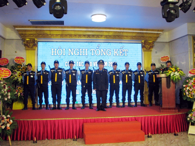 Công ty CP dịch vụ bảo vệ Minh Châu: Giữ vững mục tiêu đảm bảo an ninh trật tự và an toàn xã hội - Ảnh 1.