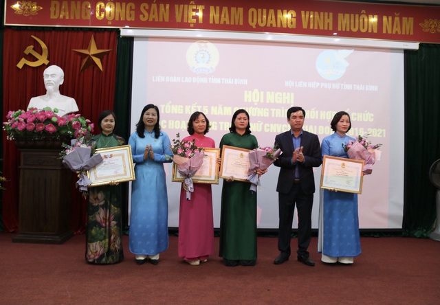 Thái Bình: Nhiều hoạt động thiết thực tới nữ cán bộ, CNVCLĐ giai đoạn 2016-2021 - Ảnh 2.