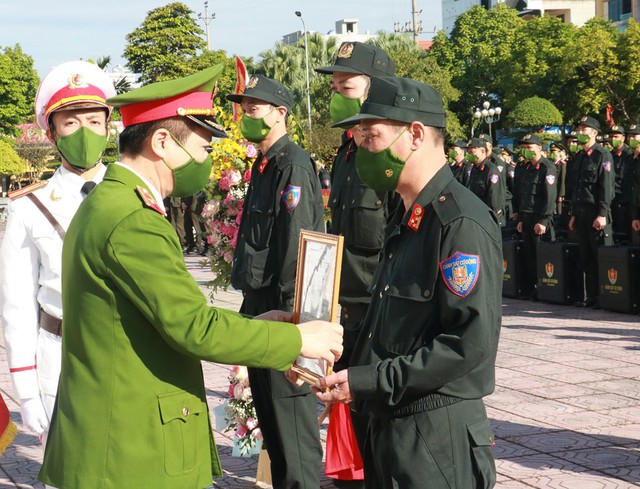 Thái Bình:Thành lập Tiểu đoàn Cảnh sát cơ động - Công an tỉnh Thái Bình  - Ảnh 2.