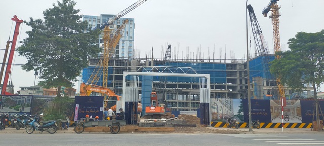 Thái Bình: Dự án xây dựng của công ty BIDGROUP làm hỏng, lún nhà dân khu vực lân cận - Ảnh 1.